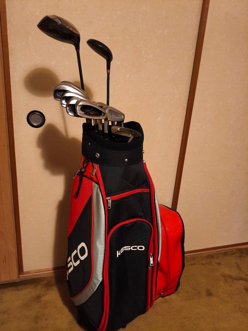 Kasco ゴルフバッグ＋ゴルフクラブ 値下げ交渉⭕