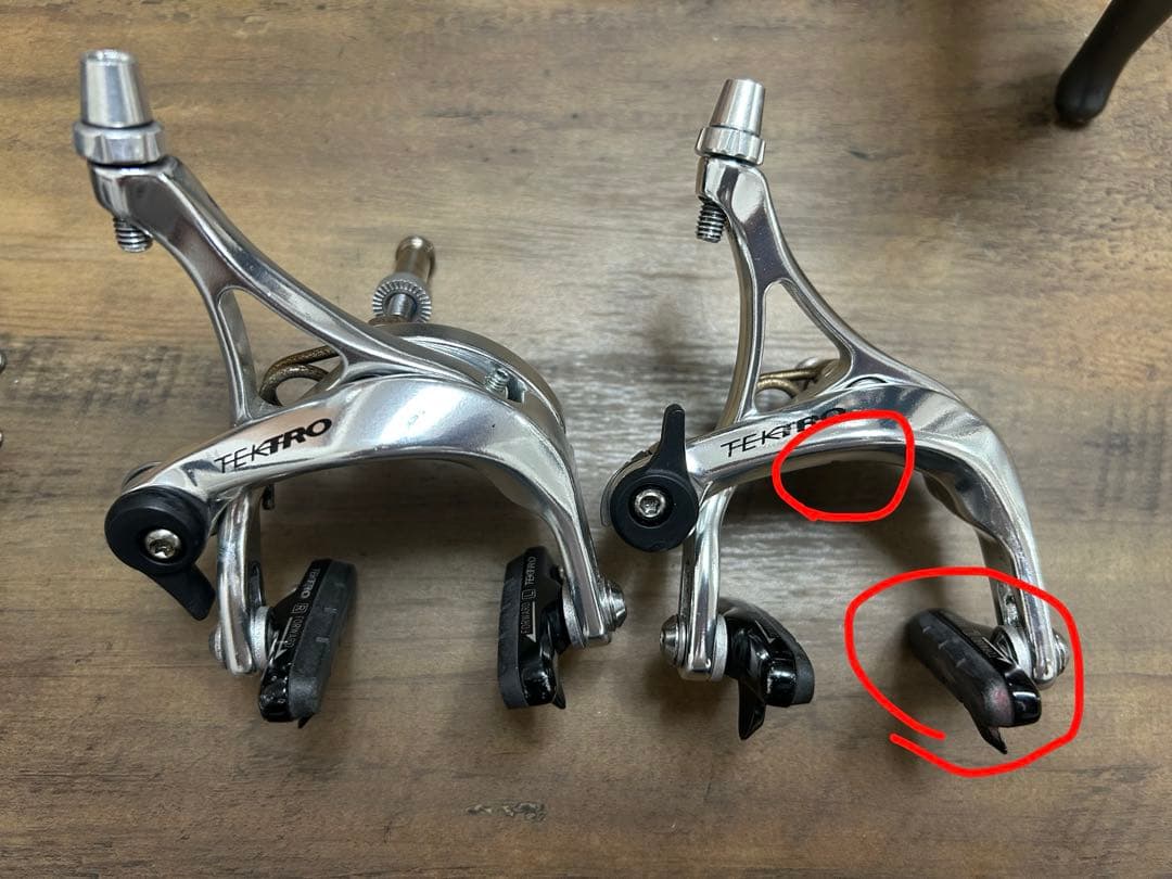 クラリス、テクトロ　コンポセット　スパカズ、ボントレガー、ステム付き　中古品